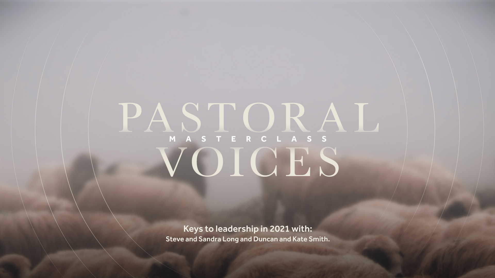 Read more about the article PASTORAL VOICES MASTERCLASS